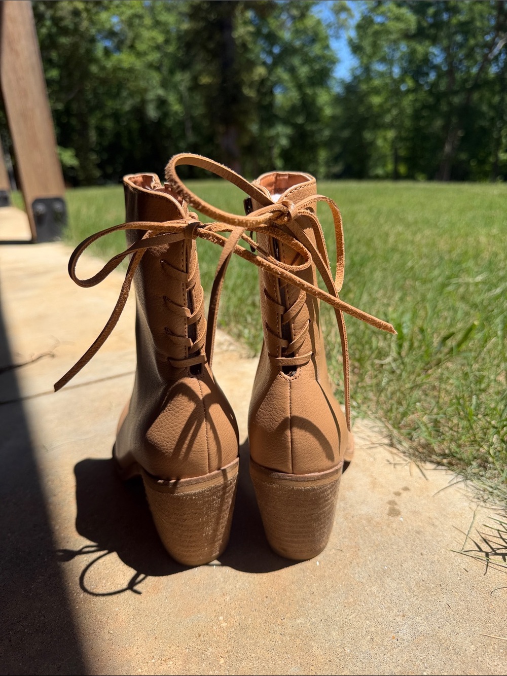 The Aster Lace Up Bootie